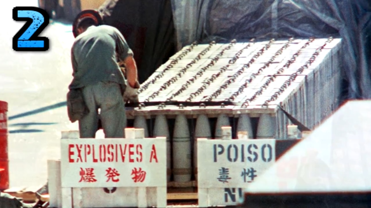 explosives chinese loading
