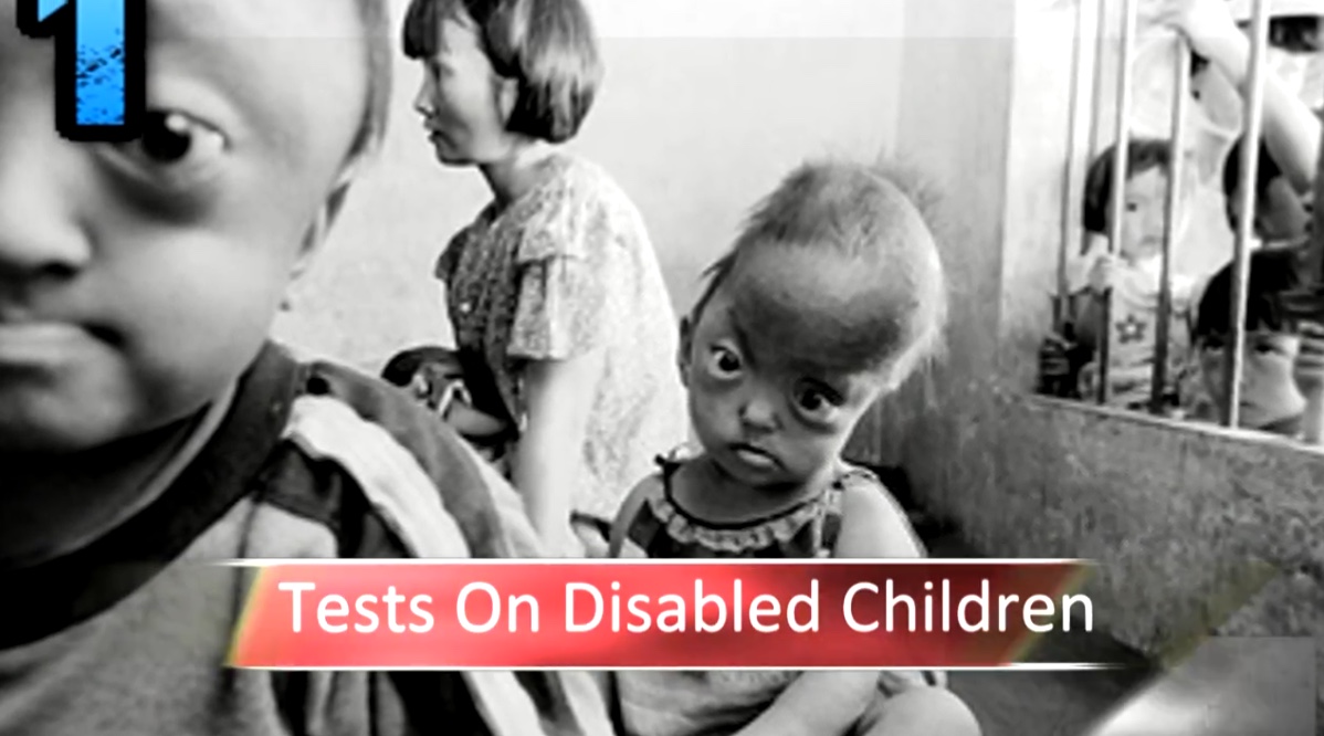 tests on disabled children